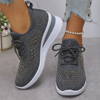 Kylie | Lightweight Lace Up Sneakers