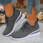 Kylie | Lightweight Lace Up Sneakers