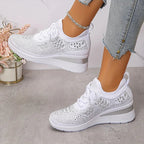 Kylie | Lightweight Lace Up Sneakers