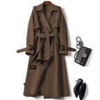 Carmina – Elegant Belted Trench Coat