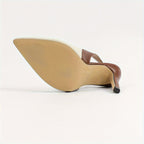 Amelie | Women's Contrast Color Slingback Pumps