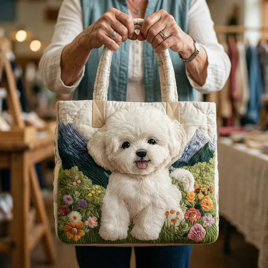 Sack Artisanal Matelassé - Enchanting Dog