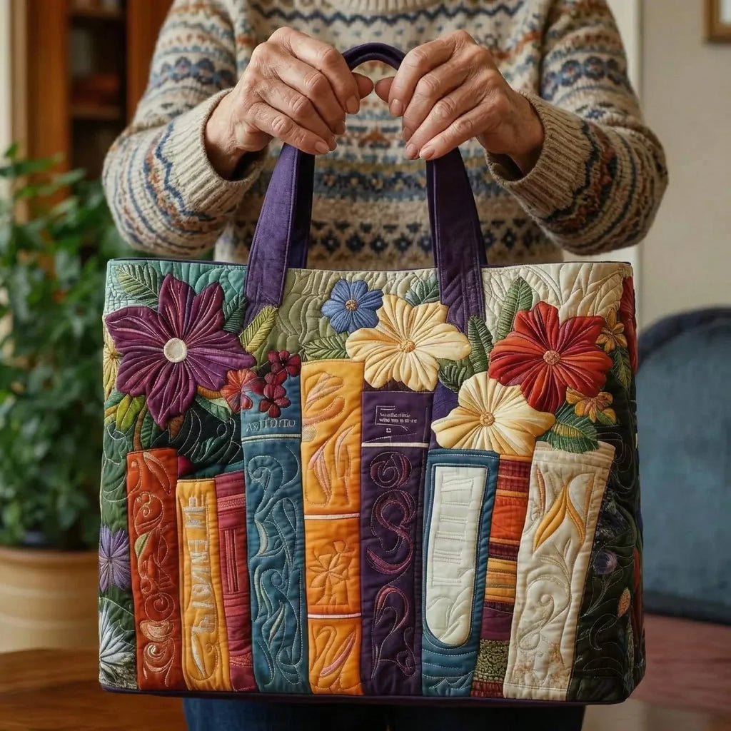 Sack Matelassé - For Book Lovers