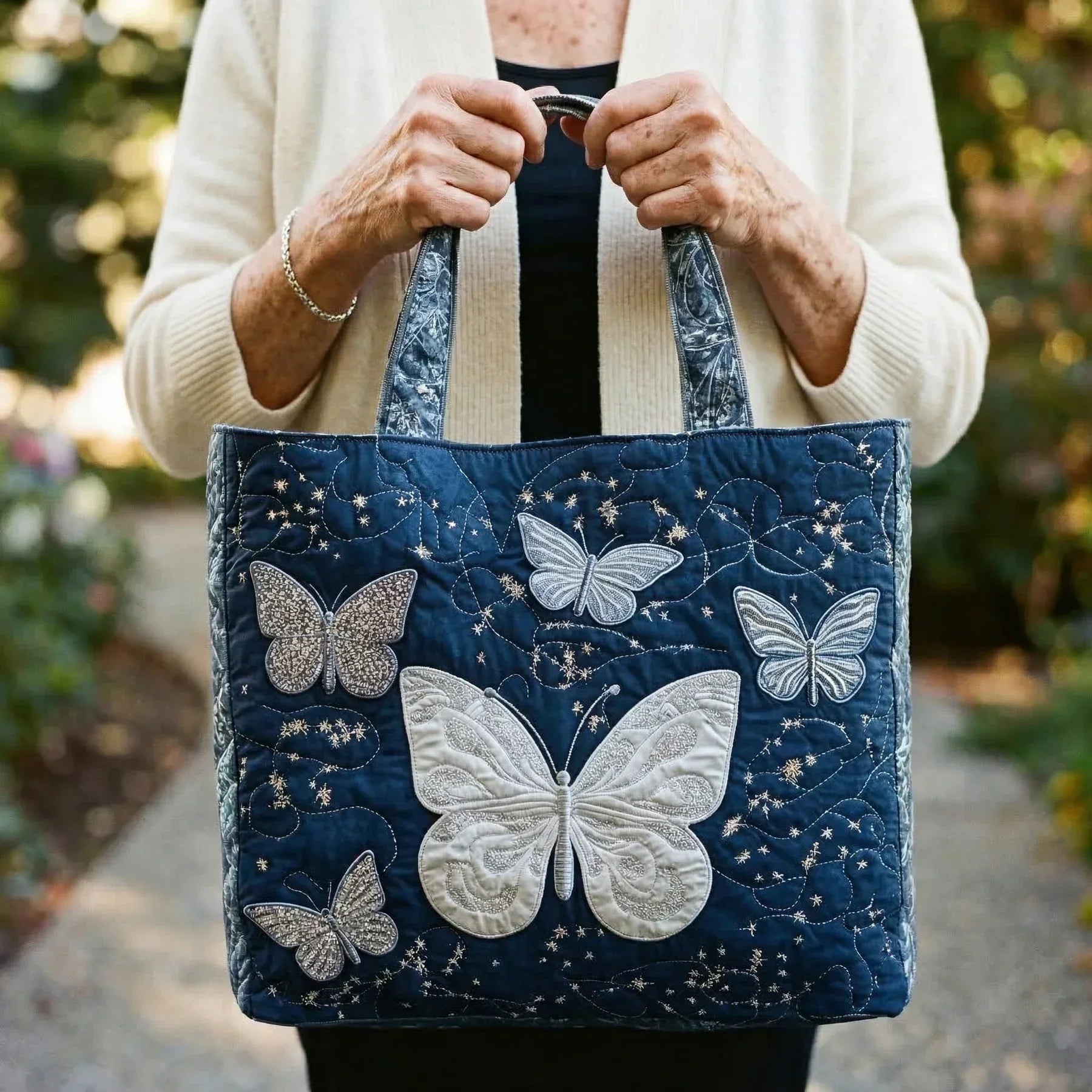 Sack Artisanal - Papillon Argenté