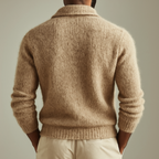 Griffin - Textured Collared Cardigan