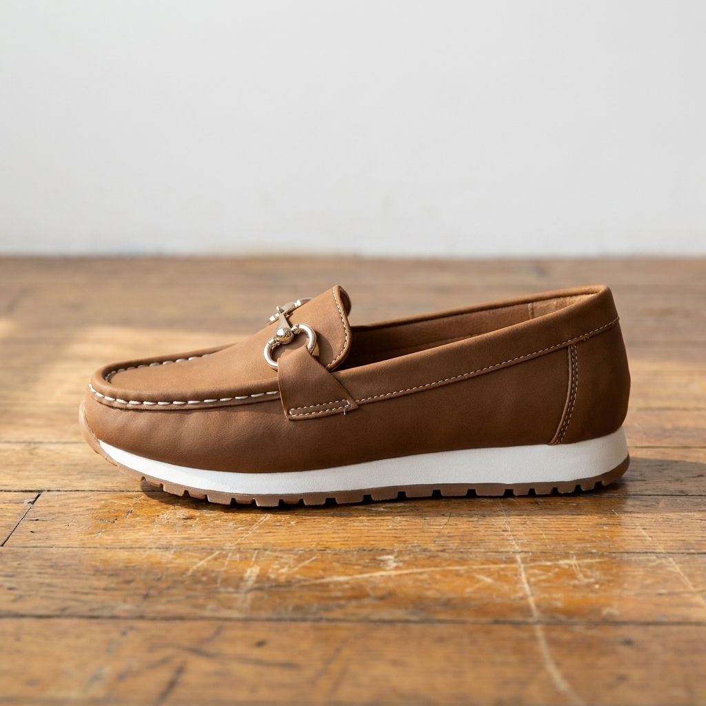 Elodie - Flat Buckle Loafers