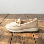 Evelyn - Diamond Buckle Loafers