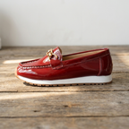 Eleanor - Shiny Bordeaux Loafers