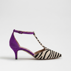 Virelle | Women's Zebra Print Stiletto Heels