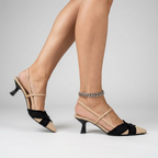 Donna | Open Ballerina Heels