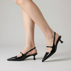 Stella | Slingback Kitten Heels