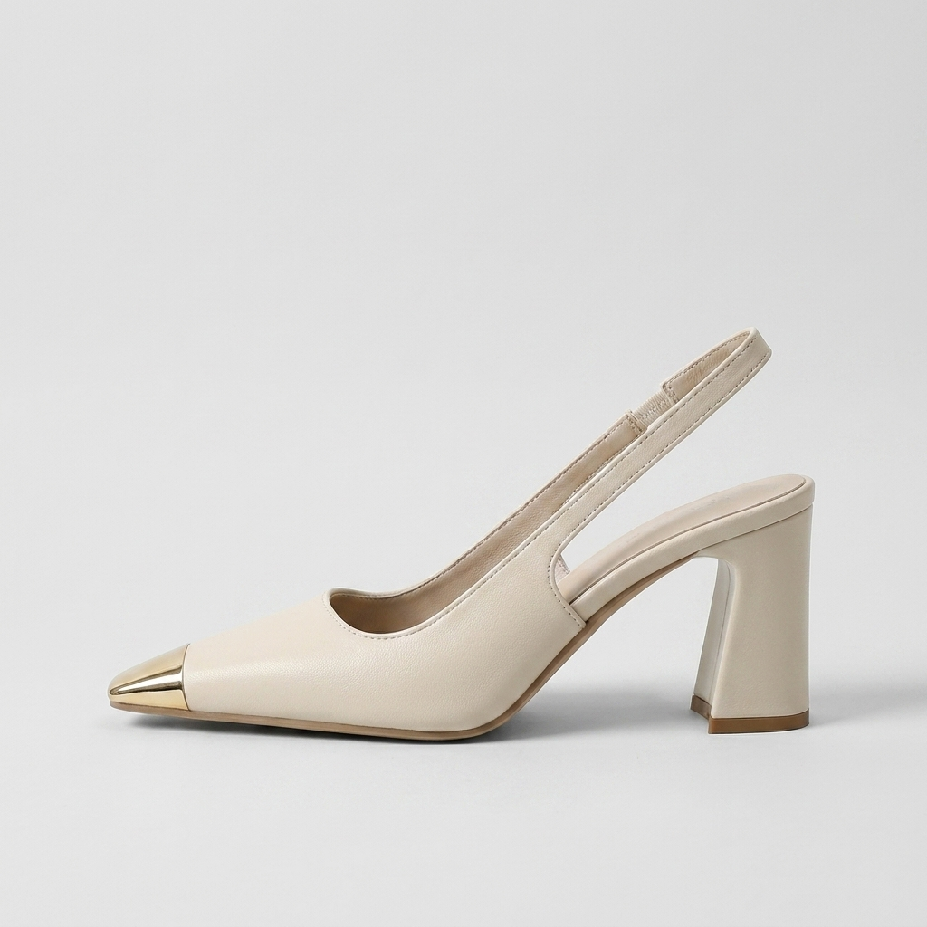 Layla | Pointed Toe Slingback Heels