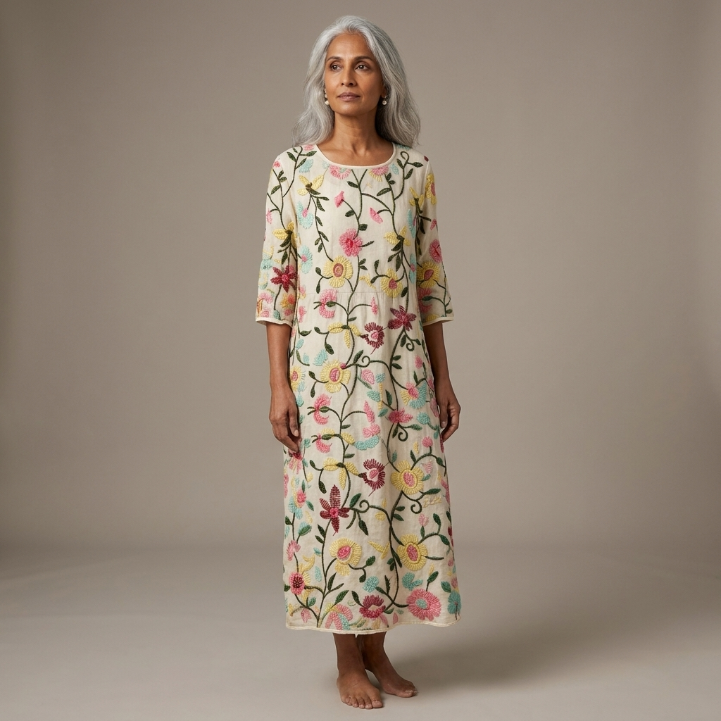 Erica | Elegant Floral Dress