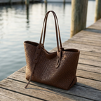 Valencia™ | Elegant Woven Tote Bag