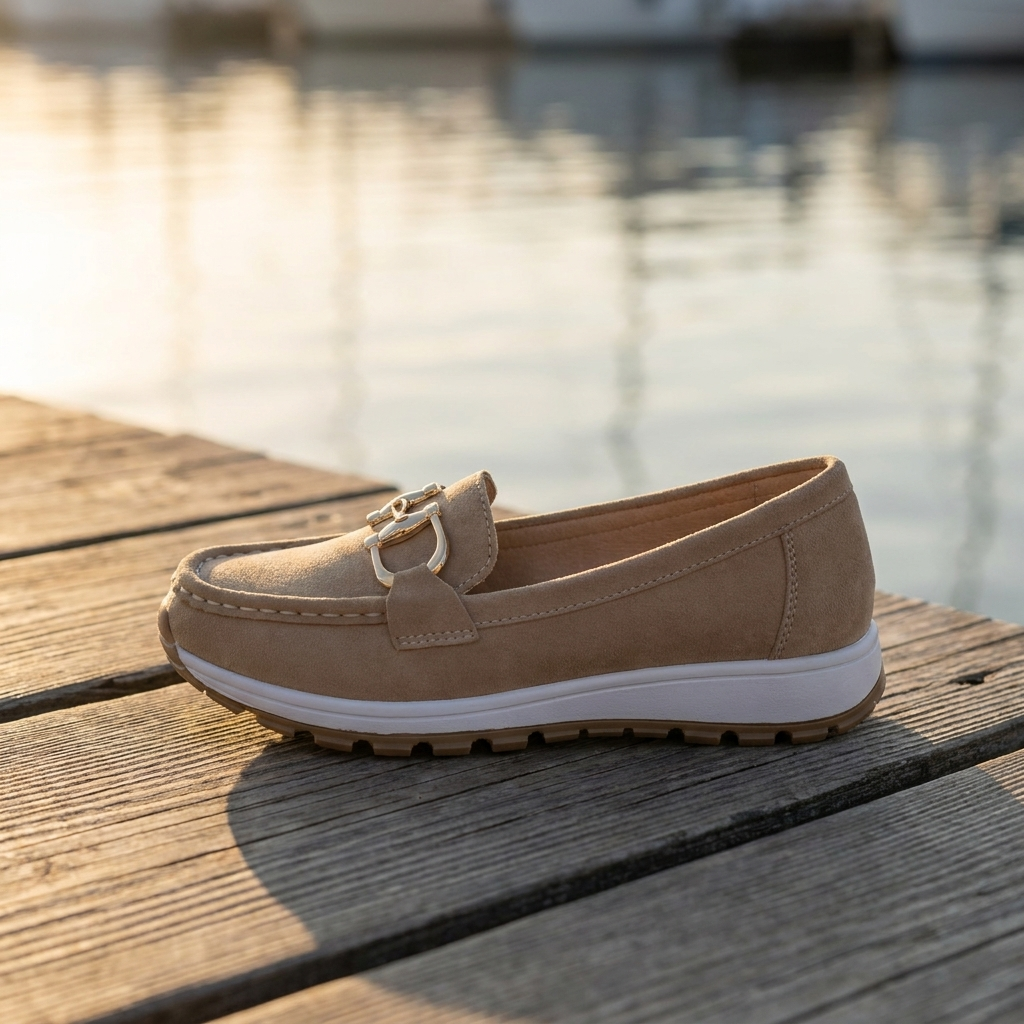 Elly - Chic Buckle Loafers