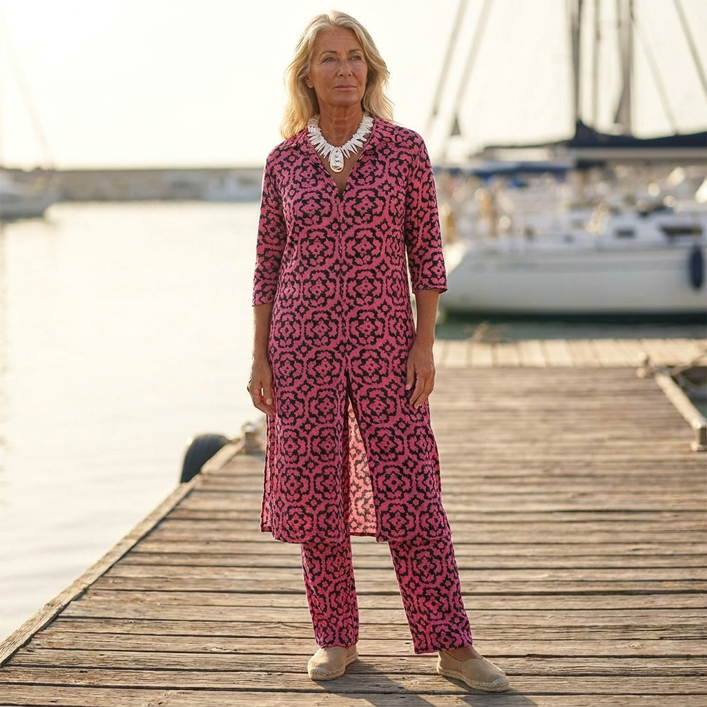 Sara™ | Button-Up Two-Piece Set