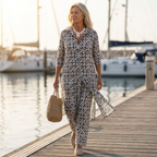 Sara™ | Button-Up Two-Piece Set