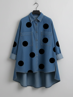 Gianna - Polka Dot Overshirt