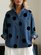 Gianna - Polka Dot Overshirt
