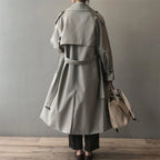 Eleanor | Women's Double-Breasted Water-Repellent Long Trench Coat